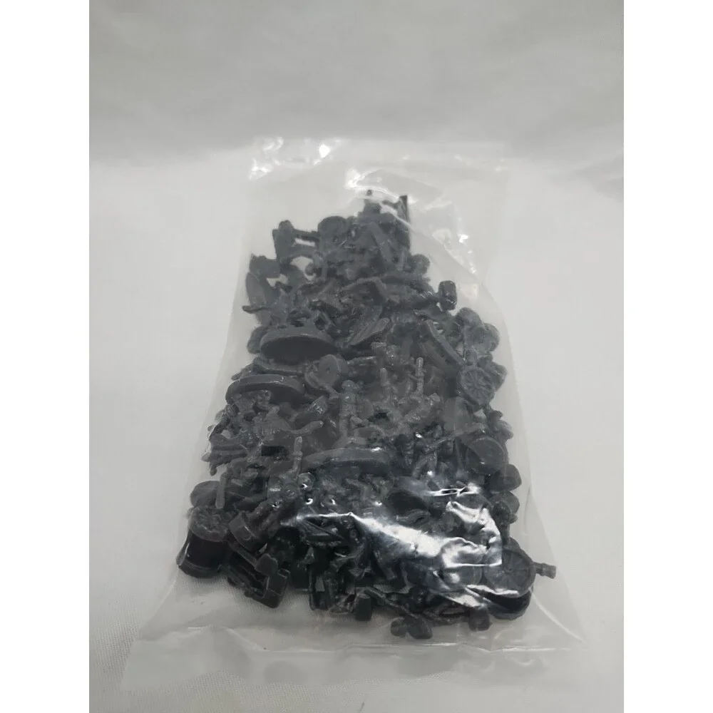 Sealed Set Of (60) 2003 Risk Gray Board Game Player Pieces